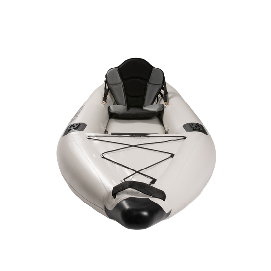 Incommon kayak from the front