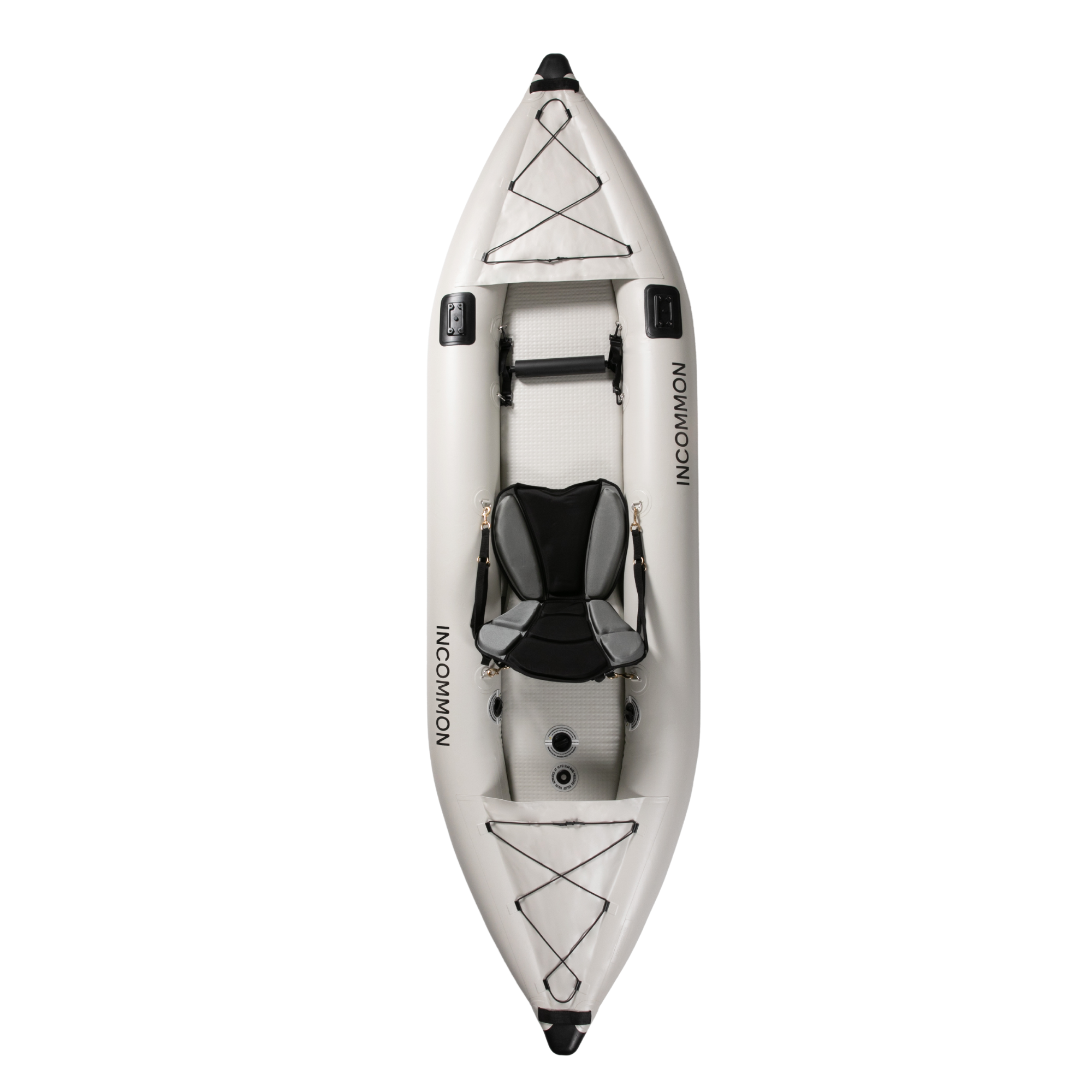 Aqua Voyager Pro inflatable kayak Fog top